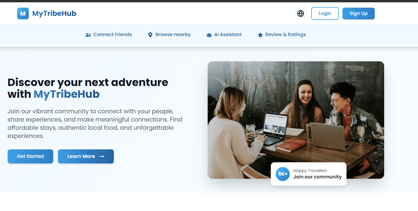 MyTribeHub background